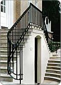 wrought iron handrails