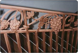 Stairway with decorative Vine