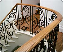 Decorative Stairway Handrails