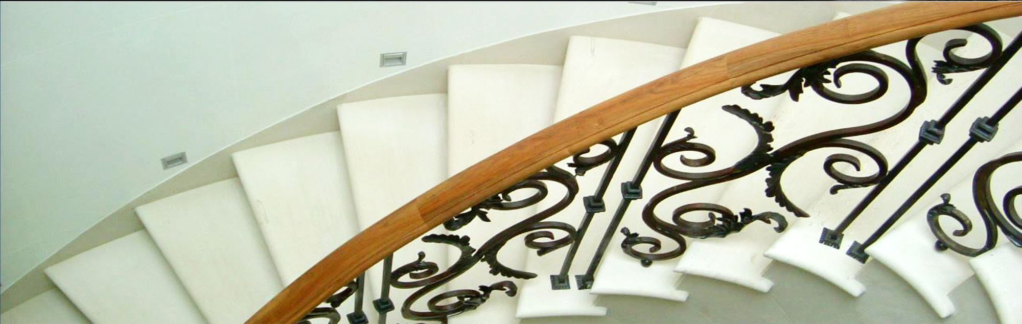 Beautifully created interior staircase, London. Beautifully created interior staircase, London.